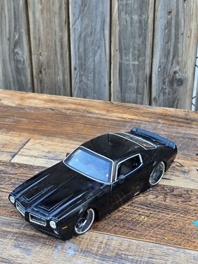 Black Scale Jada Bigtime Muscle 1970 Pontiac Firebird Car Toy Kids' Die Cast